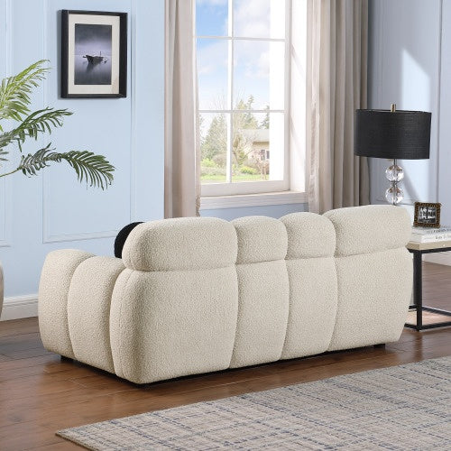 64.96 Length ,35.83 Deepth ,human Body Structure For USA People, Marshmallow Sofa,boucle Sofa ,2 Seater