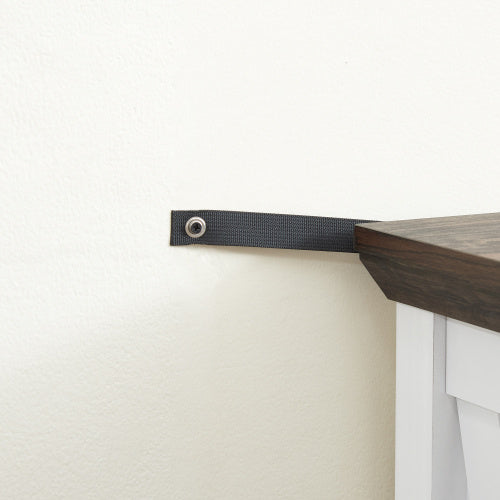 Fiberboard 6-drawer Vanity