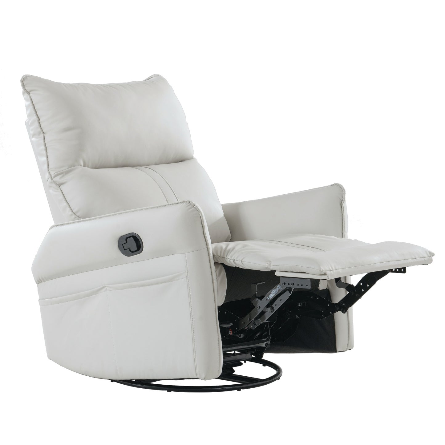 360 Swivel Rocking Recliner Chair, Nursery Glider, Modern Small Rocker