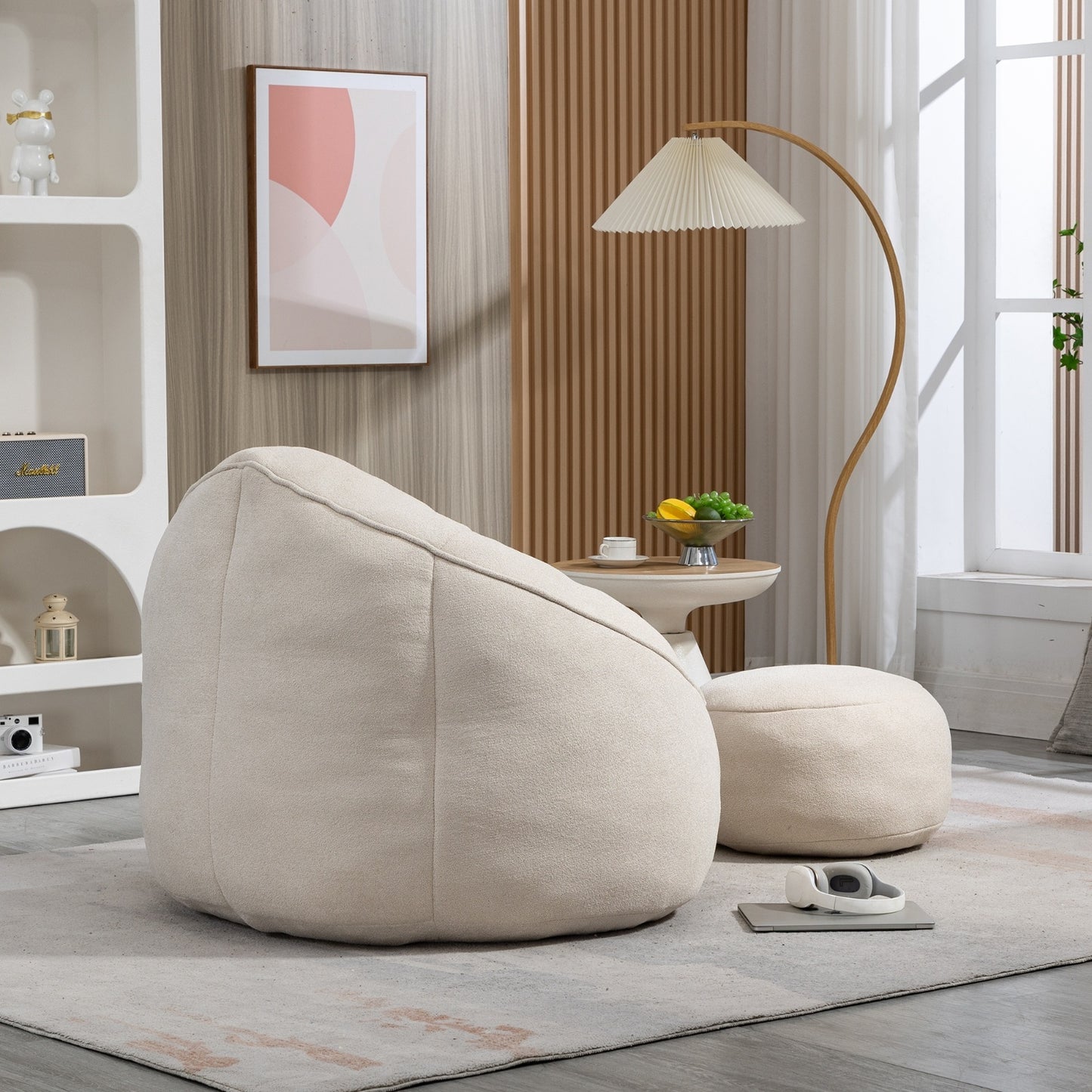 Bedding Bean Bag Sofa Chair High Pressure Foam With Padded Foam Padding