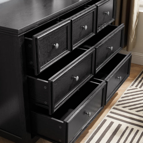 Fiberboard 7-drawer Vanity