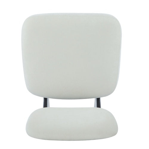 Set Of 2 Modern Beige Lounge Chair With Polyester Upholstery, Sturdy Black Wood Base, Minimalist Design, Stylish And Comfortable Accent Seating For Living Room, Bedroom, Or Office