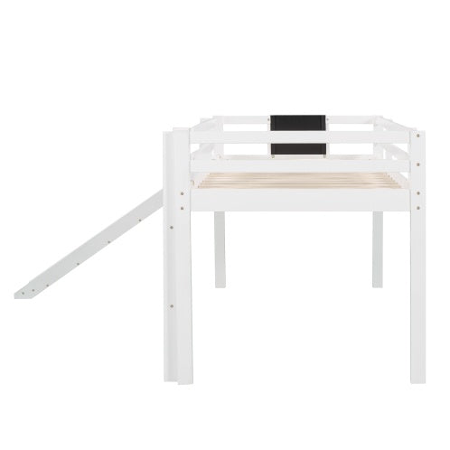Double Layered Loft Bed With Slide