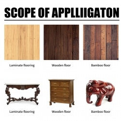 OUHOE Furniture Beeswax Spray, Furniture Floor Care Polishing Waterproof Anti-Cracking Scratches Refurbished Care Wax