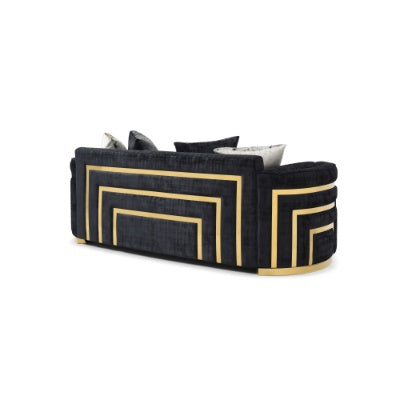 Soledad G00523A-S Sofa , Black