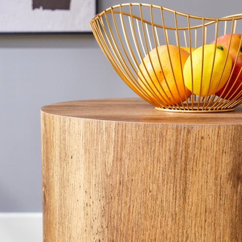 The Cylindrical Table With Its Patterned Design Can Be Easily Integrated Into A Variety Of Interior Styles, From Coffee Tables To Small Dining Tables, Workbenches Or Makeshift Writing Desks