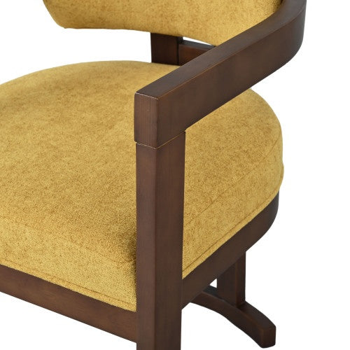 Indoor Upholstered Wood Dining Chair Set Of 2