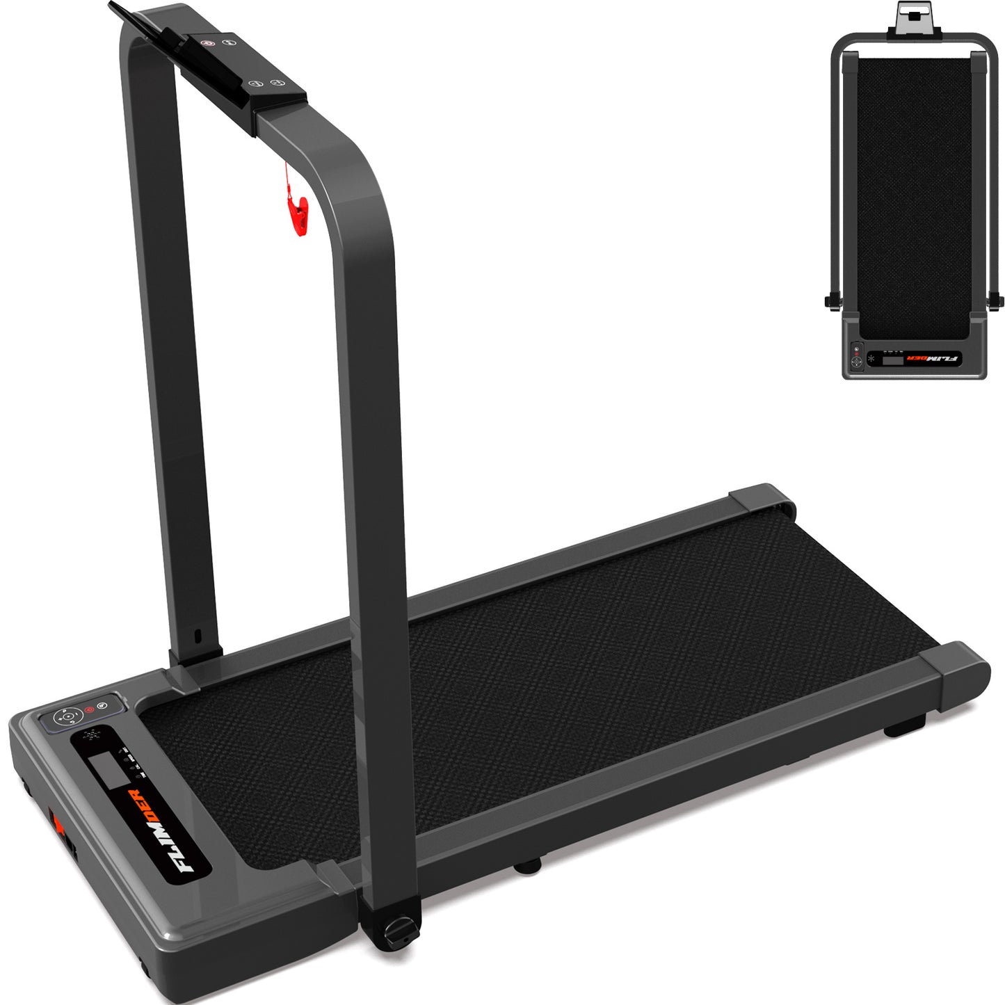 Walking Pad Under Desk Treadmill For Home Office -2.5HP Walking Treadmill 0.5-4MPH Capacity Treadmill For Walking Running Remote Control Batteries