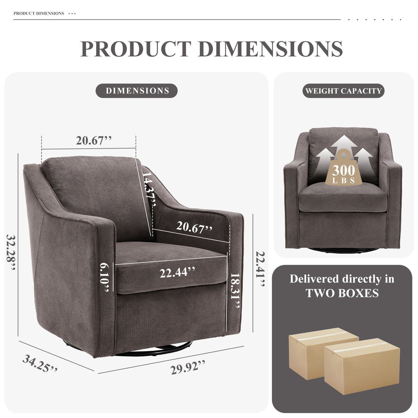 Rotating Decorative Chair