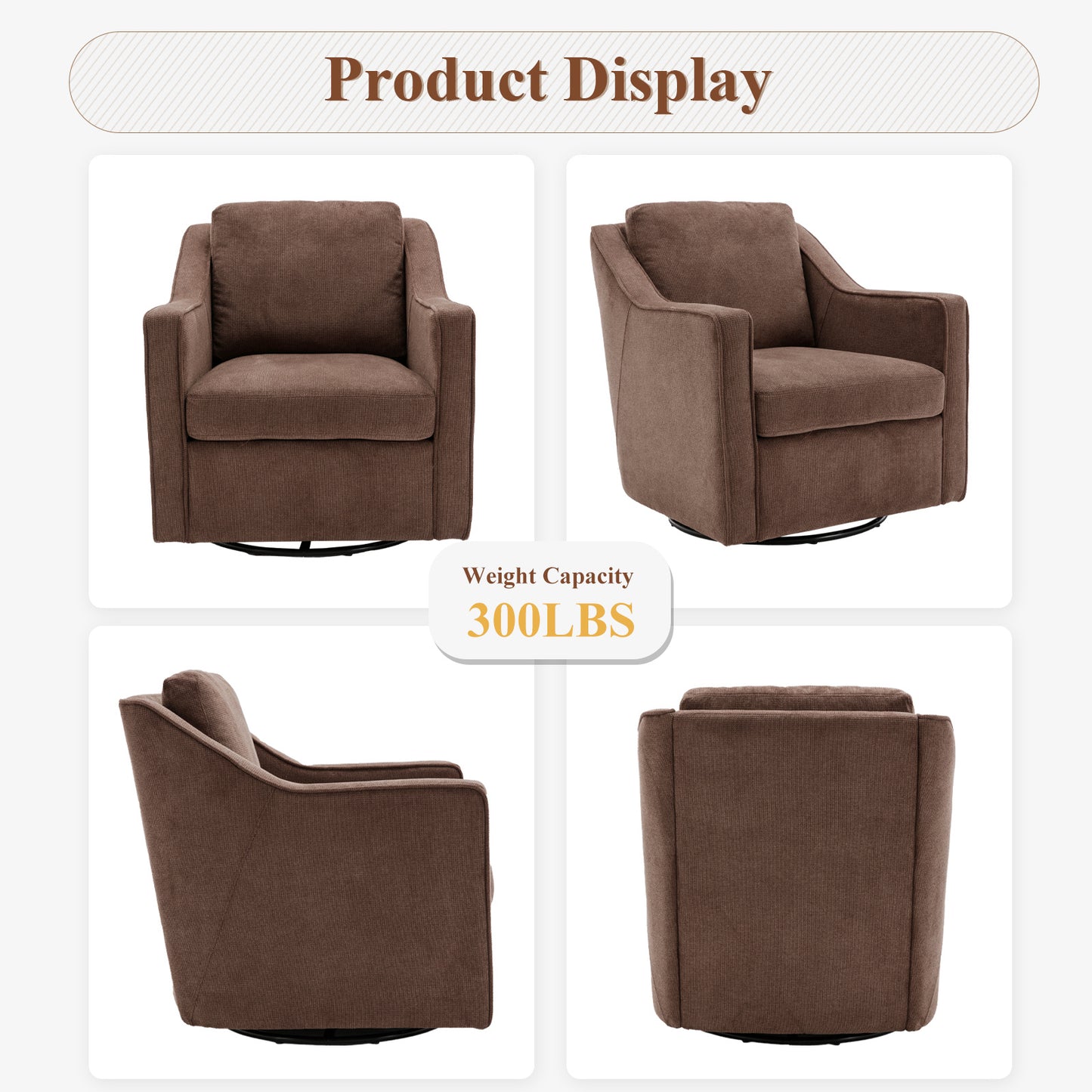 Rotating Decorative Chair