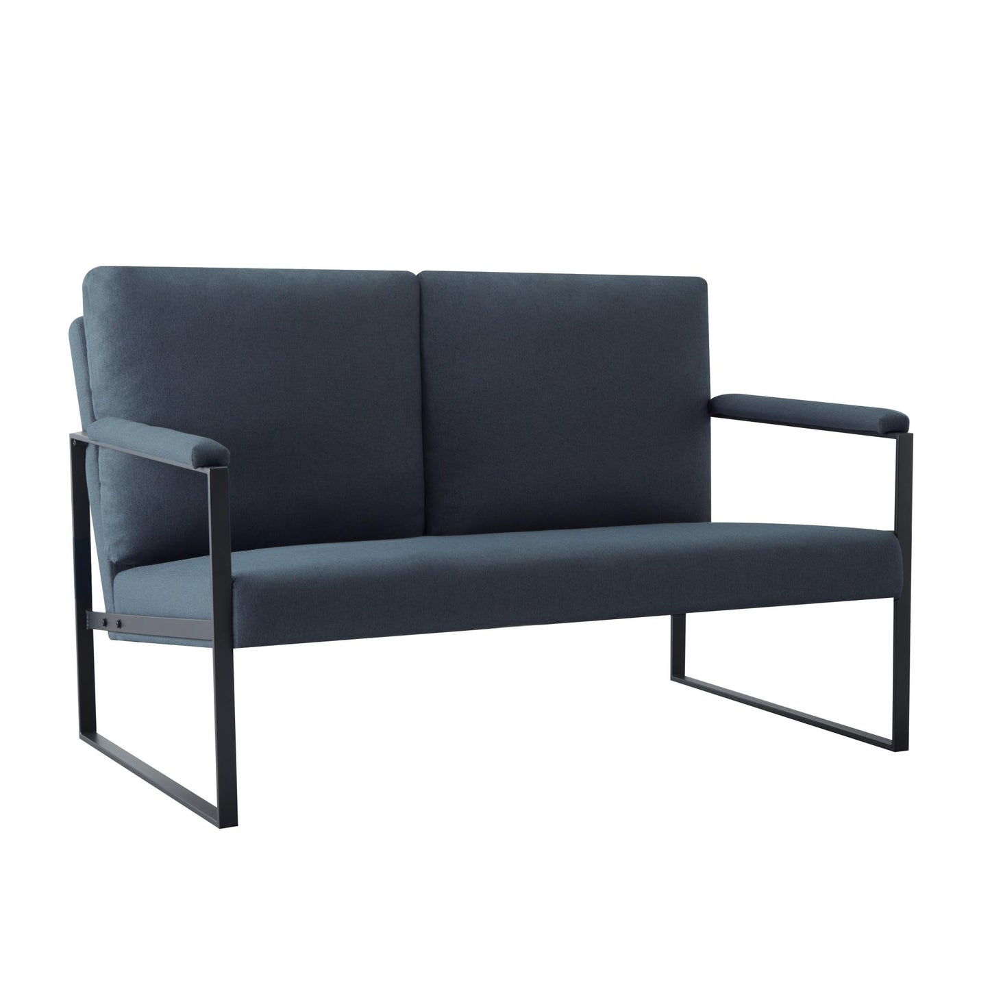 49.2” Metal Frame Loveseat