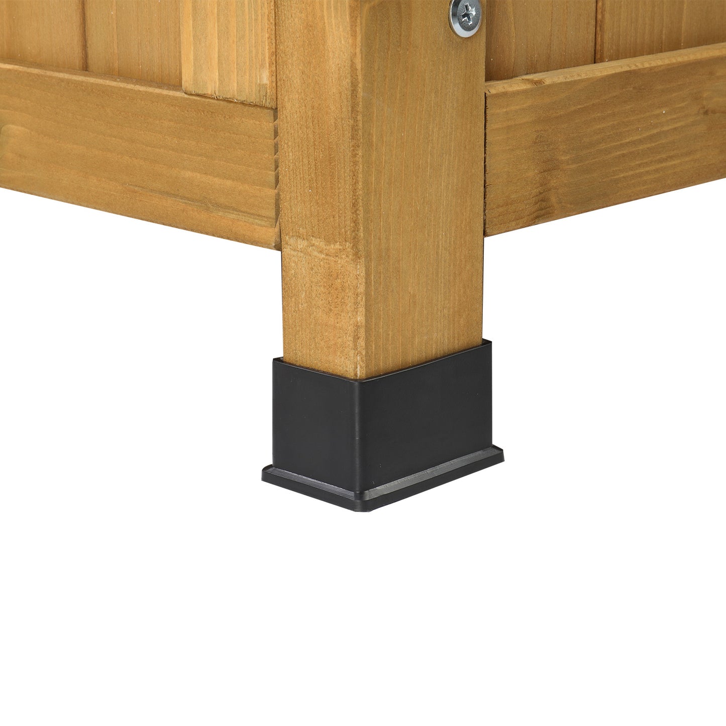 44inch, With Backrest Armrests, Courtyard Wood Storage Box