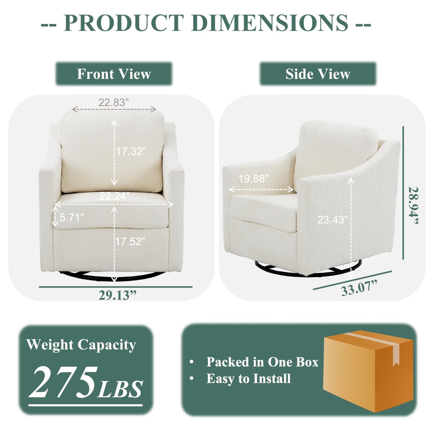 Rotating Accent Chair