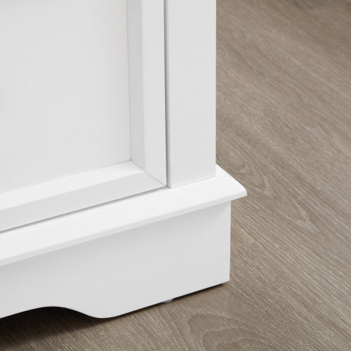 Fiberboard 6-drawer Vanity