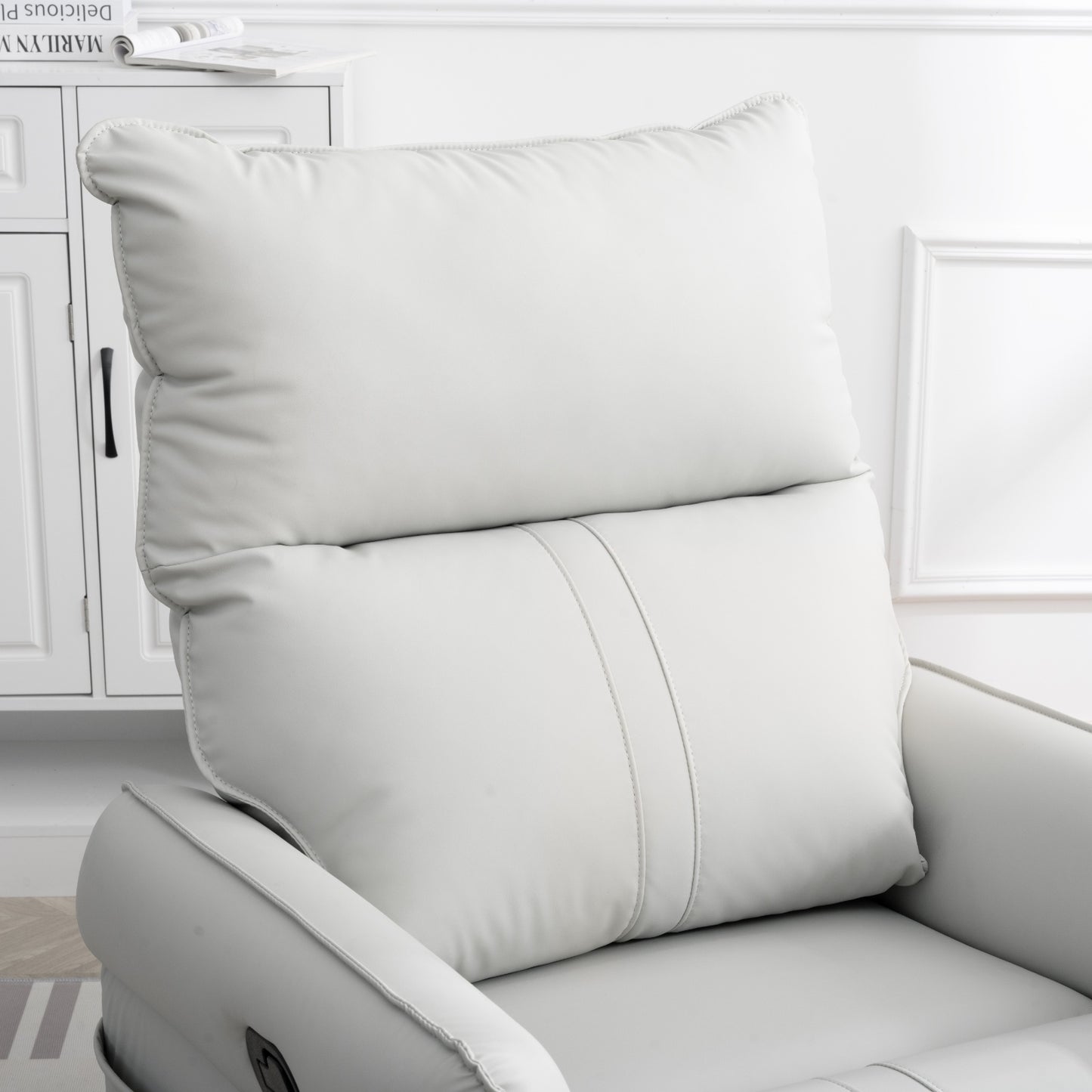 360 Swivel Rocking Recliner Chair, Nursery Glider, Modern Small Rocker