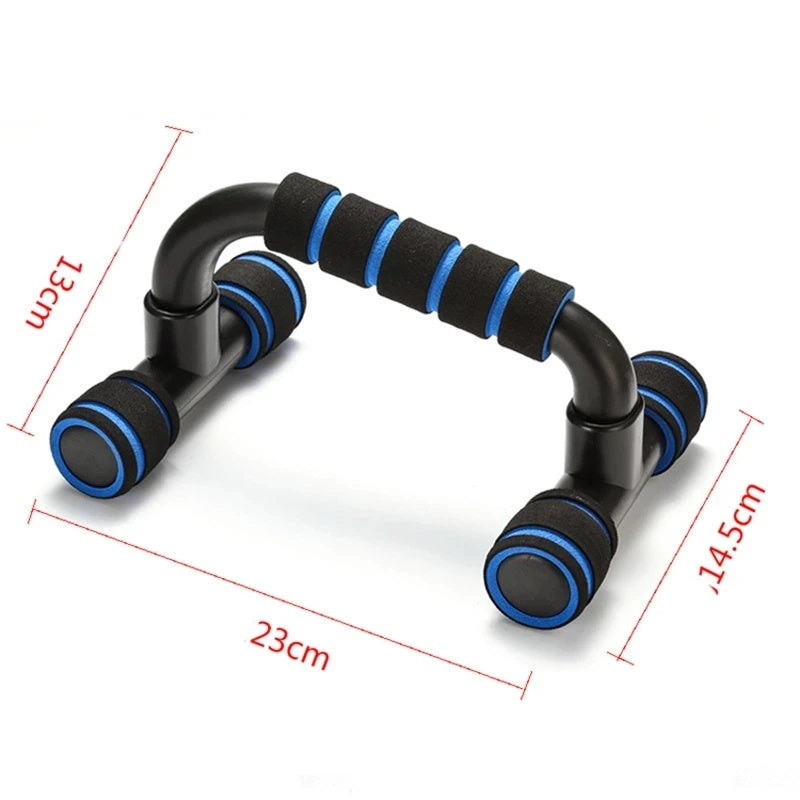U-shaped Push-up Rack Fitness Equipment Hand Sponge Grip Muscle Training Push Up Bar Chest Home Gym Body Building