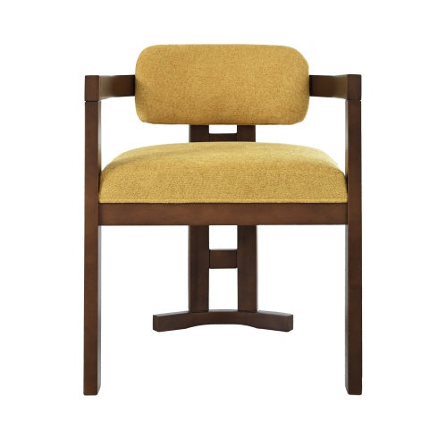 Indoor Upholstered Wood Dining Chair Set Of 2