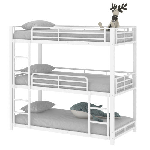 Triple Bunk Bed In Metal