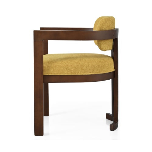 Indoor Upholstered Wood Dining Chair Set Of 2
