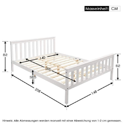 Solid Wood Bed Frame