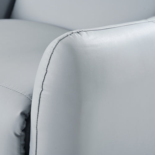 Wall Hugger Recliner,Power Recliner Chair,Electric Recliner For Living Room,PU Leather Reclining Armchair For Small Space,Reclining Sofa For Bedroom Apartment RV,with USB Port