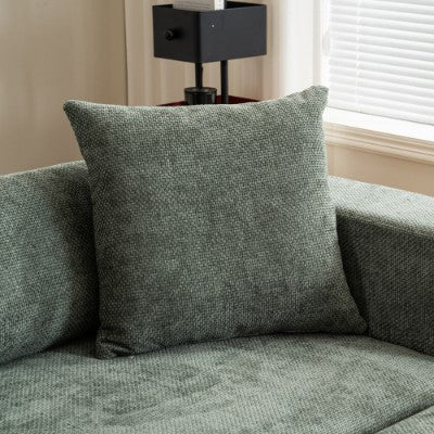 Modular Cross-section With L-shaped Lounge Chair, Cloud Sofa, Living Room, Bedroom Soft Cushion Sofa - No Installation Required - Chenille Fabric