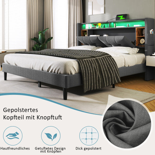 Solid Wood Bed Frame