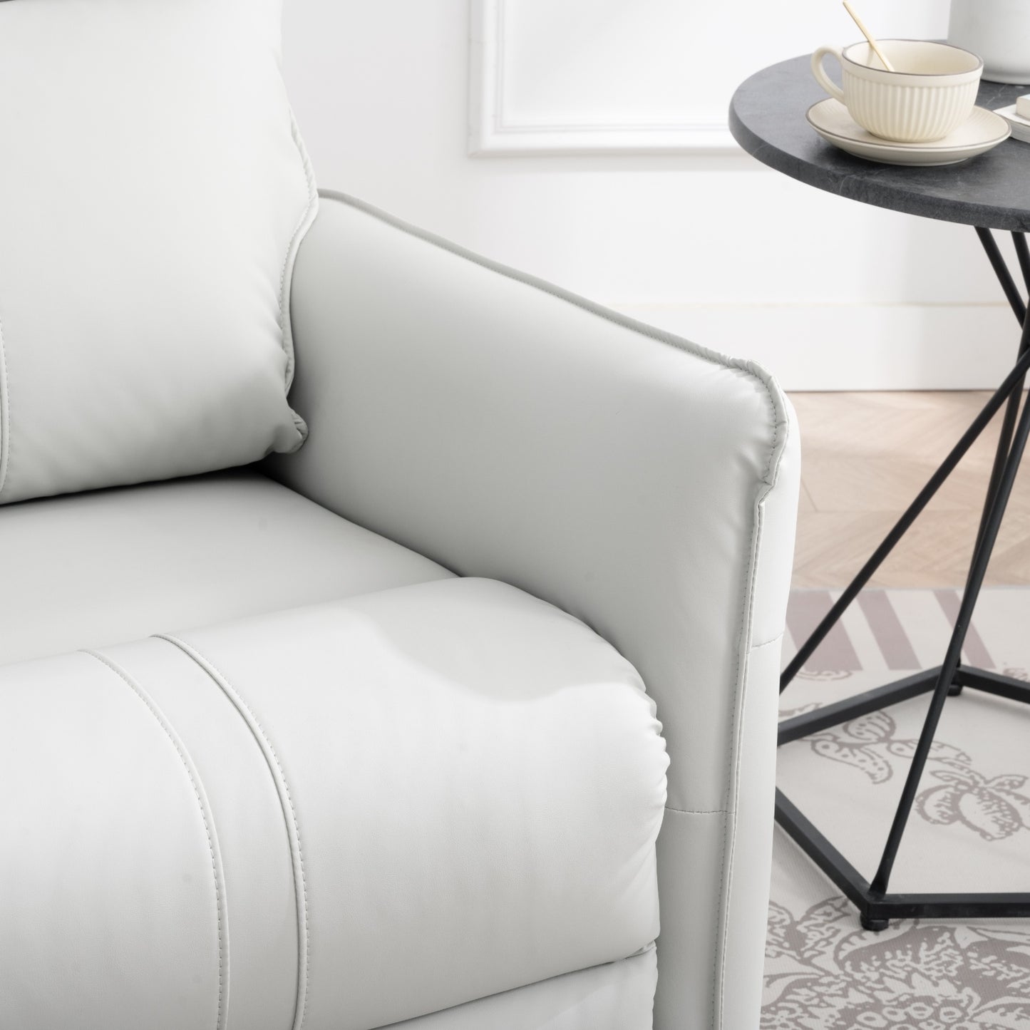 360  Swivel Rocking Recliner Chair, Nursery Glider, Modern Small Rocker