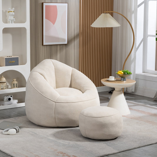 Bedding Bean Bag Sofa Chair High Pressure Foam With Padded Foam Padding