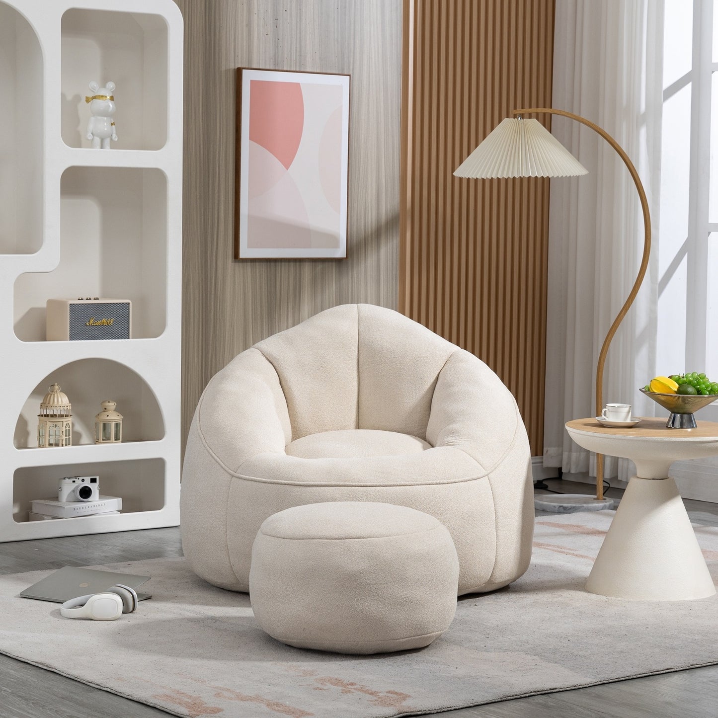 Bedding Bean Bag Sofa Chair High Pressure Foam With Padded Foam Padding
