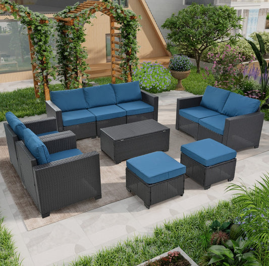 10 Piece Patio Furniture Set