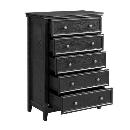 Fiberboard 5-drawer Vanity