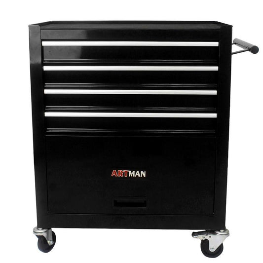 4 Drawer Multi-purpose Tool Cart With Wheels