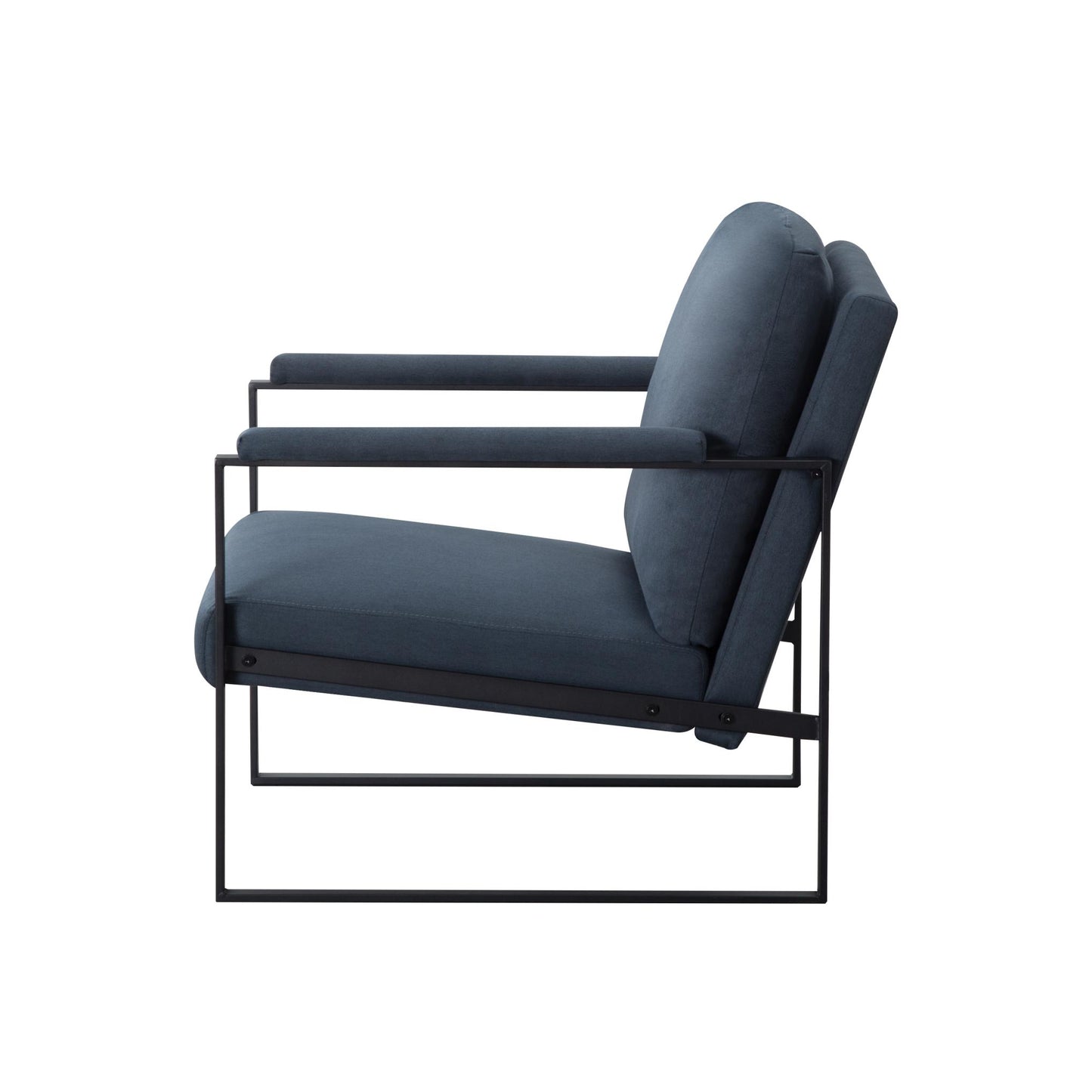 26.8” Metal Frame Accent Armchair