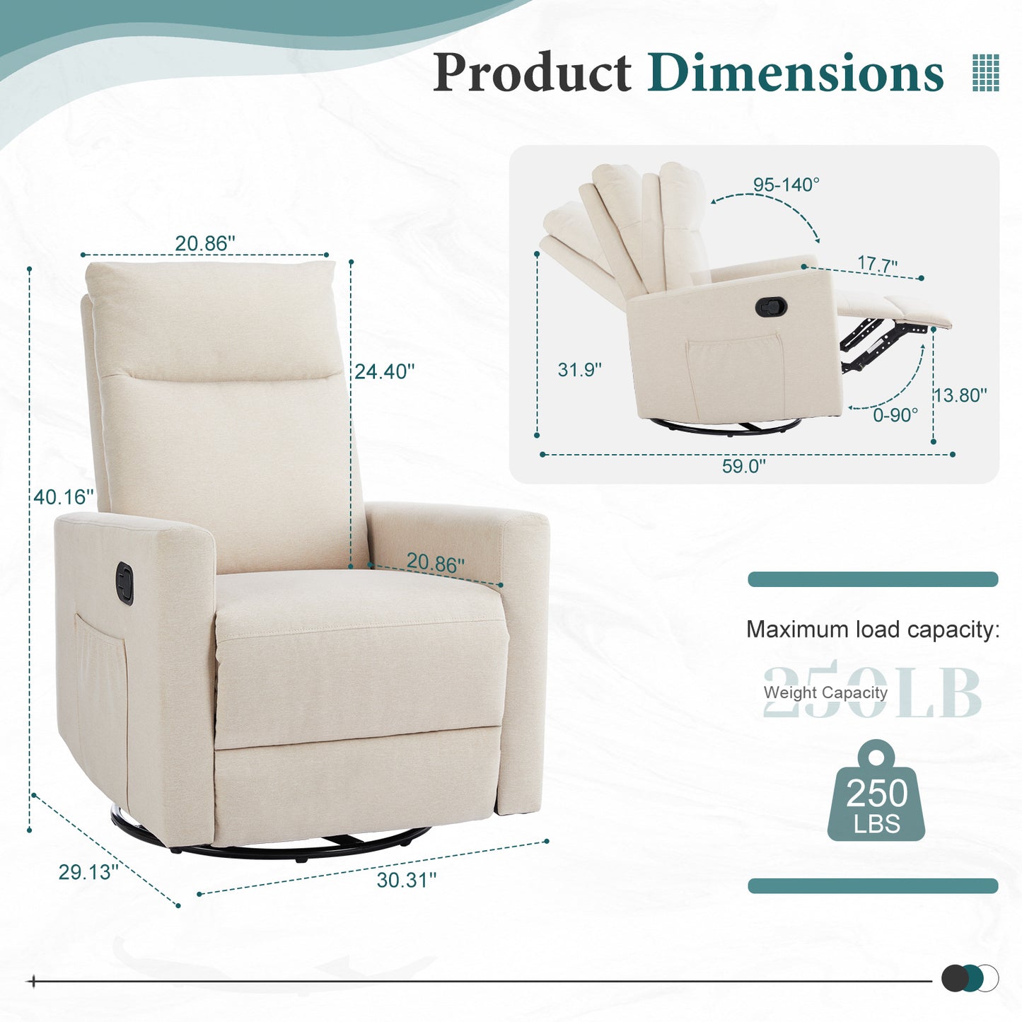 Rotating Lounge Chair