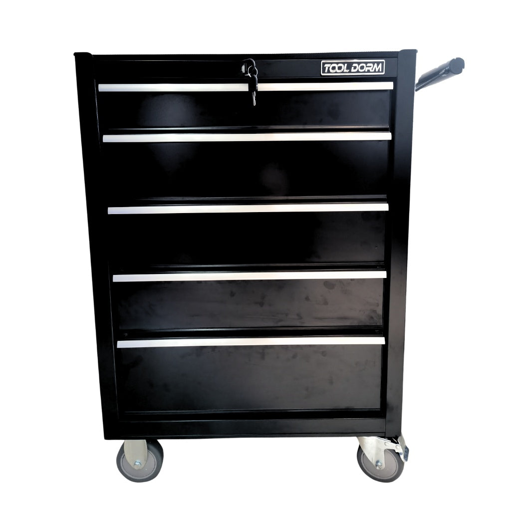 Tool Cabinet Tool Cart 24.2inch With Drawers And Wheels, Metal Rolling Tool Box Locked Drawers Storage Organizer Cabinet With Several Colour Available For Garage, Warehouse