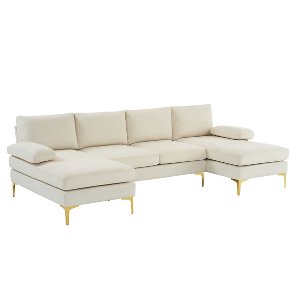 U Shaped 4-person Indoor Combination Sofa