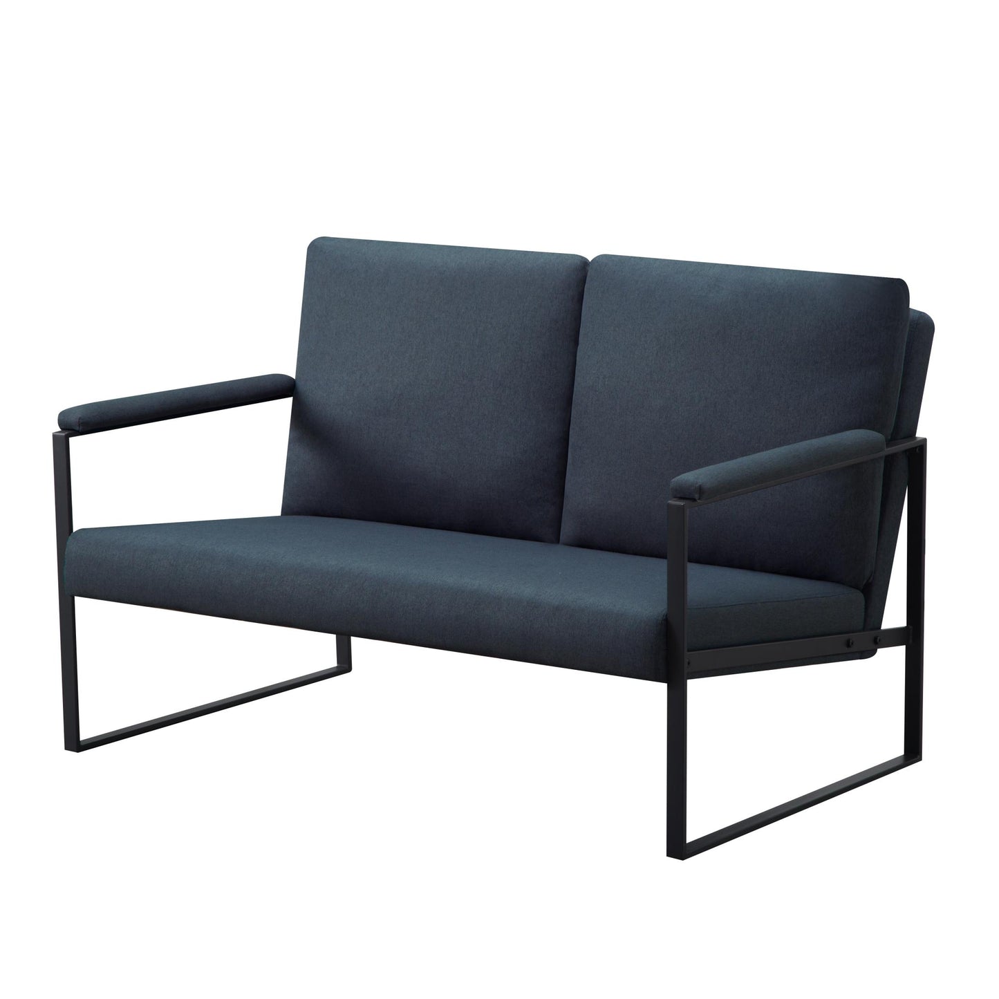 49.2” Metal Frame Loveseat