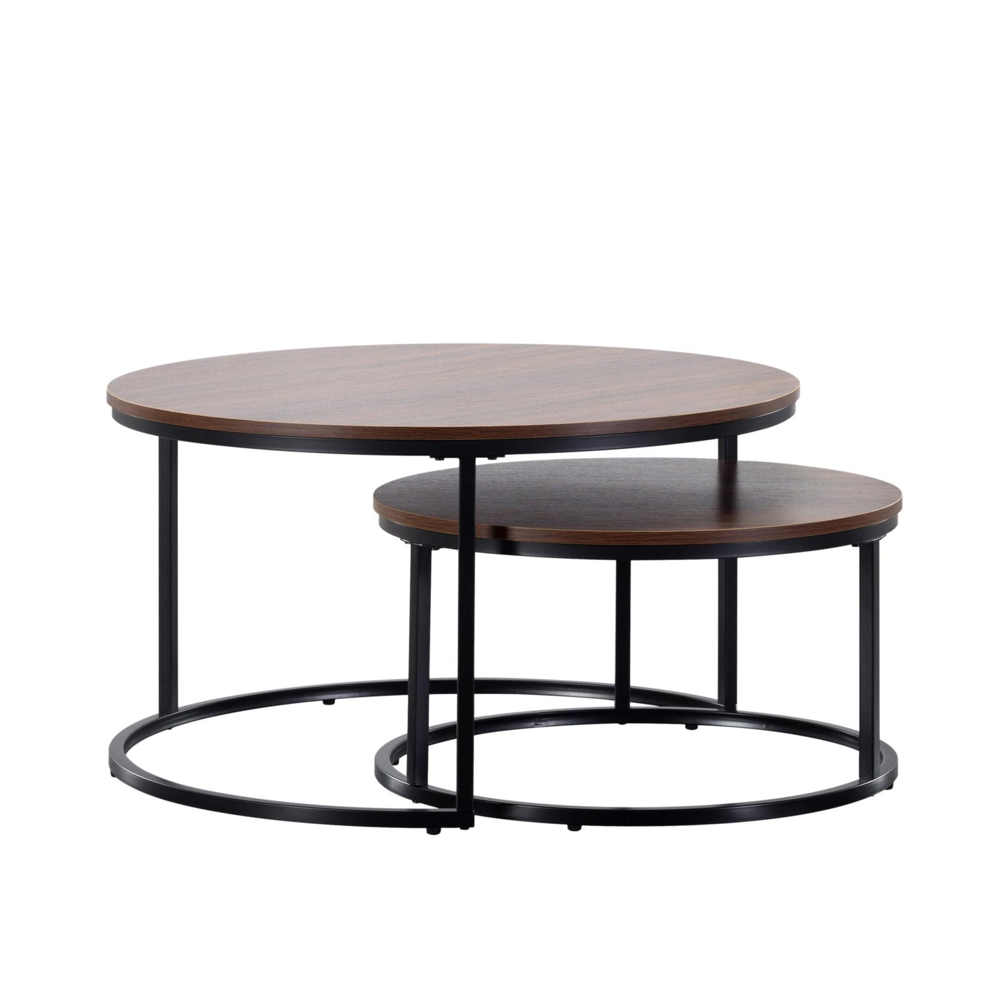 Nesting Round Coffee Table Set of 2-piece