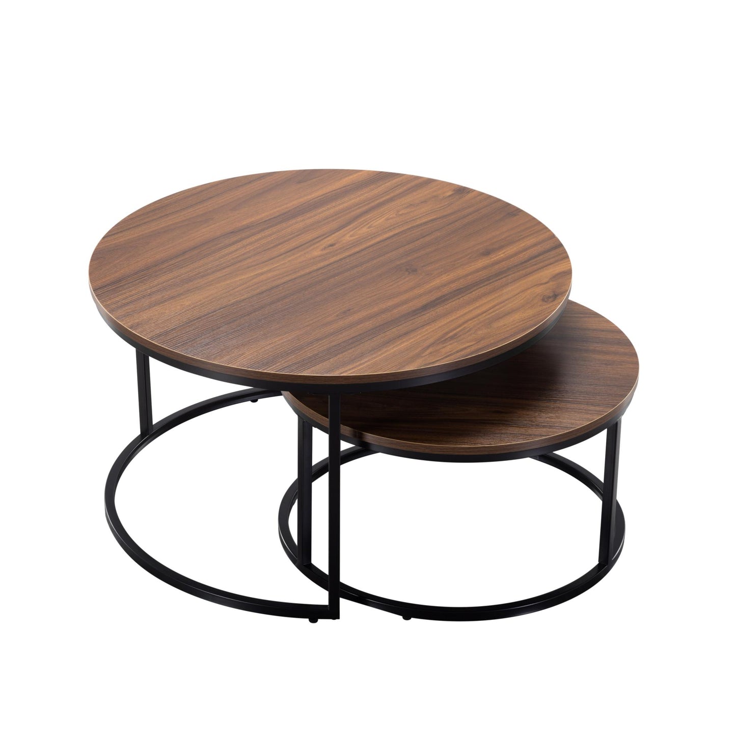 Nesting Round Coffee Table Set of 2-piece