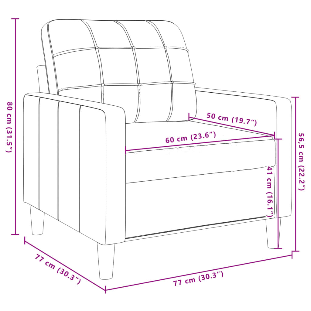 vidaXL Set de canapele, 3 piese, gri deschis, textil