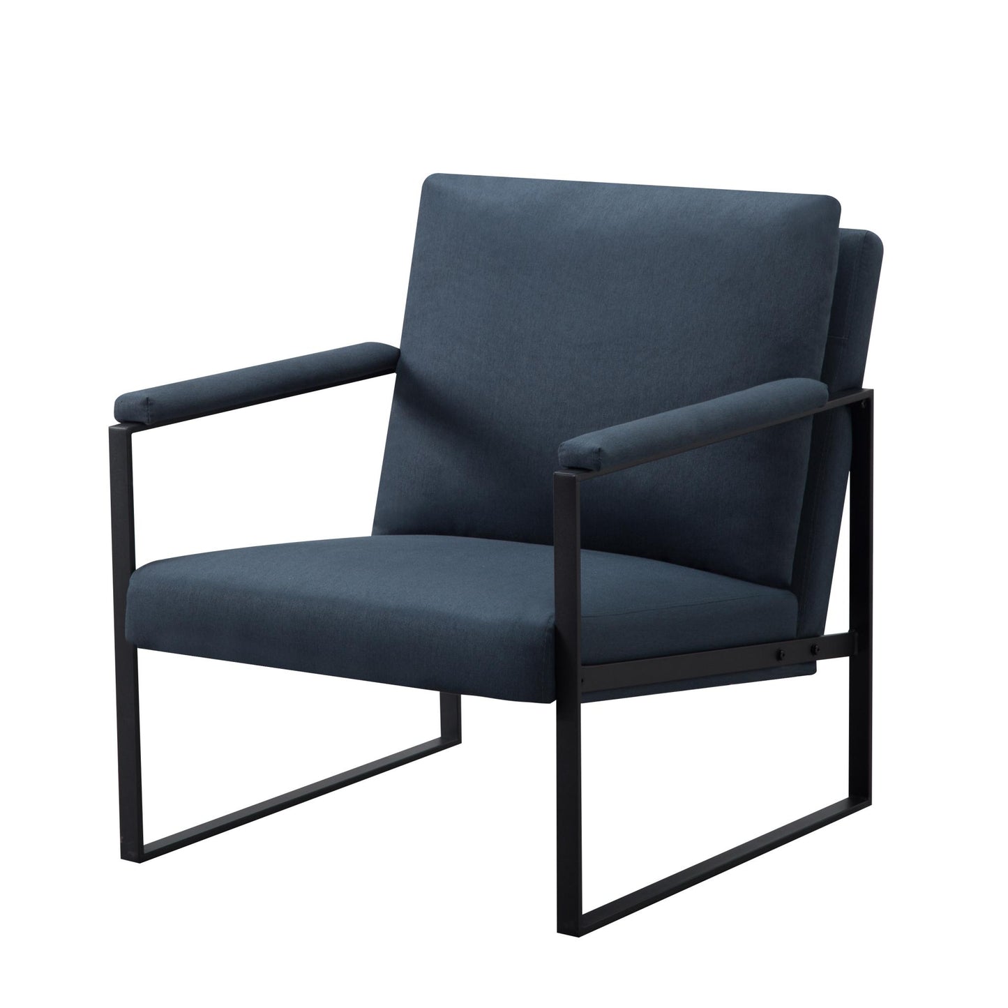 26.8” Metal Frame Accent Armchair