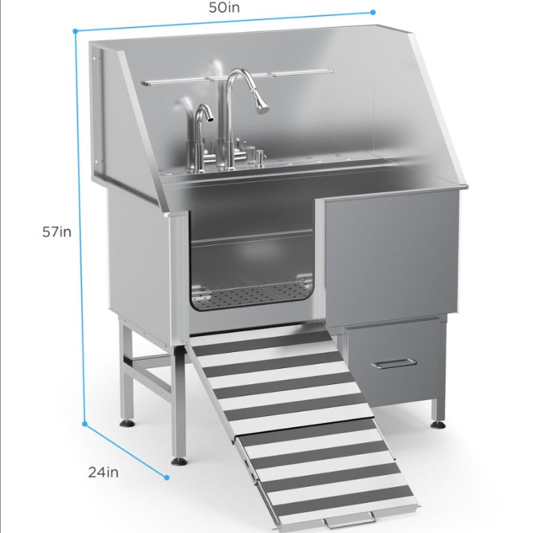 Stainless Steel Dog Bath Table