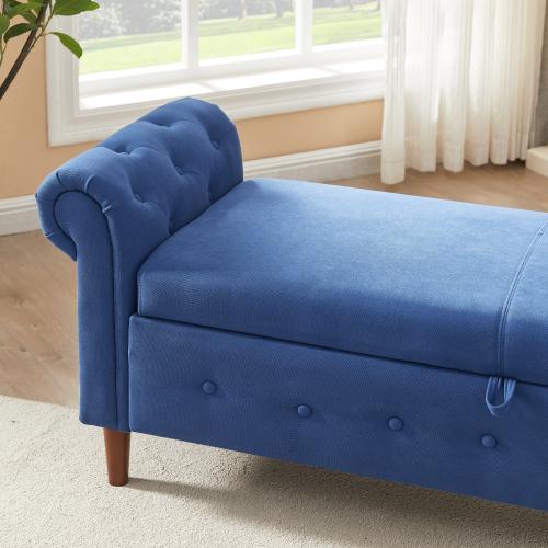 New Style Space Saving Storage Multipurpose Rectangular Sofa Stool with Large Storage Space