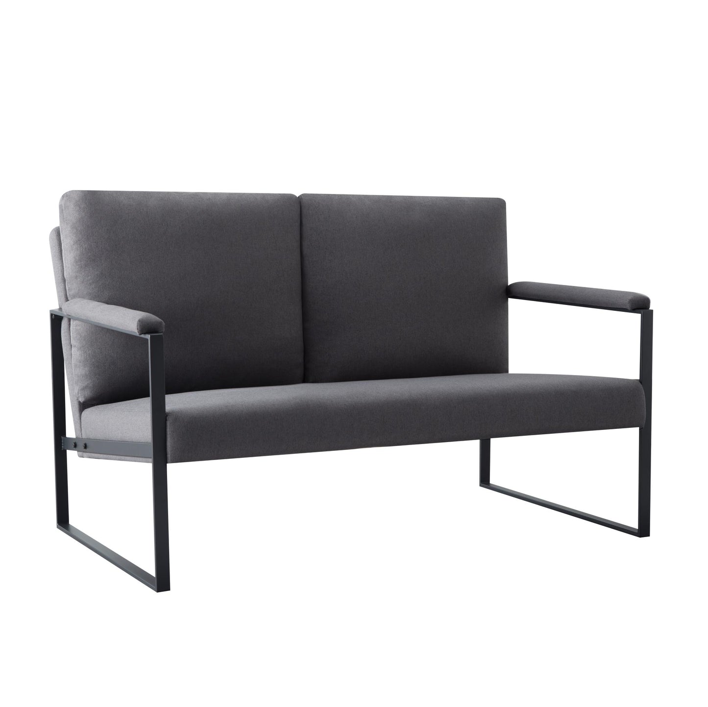 49.2” Metal Frame Loveseat