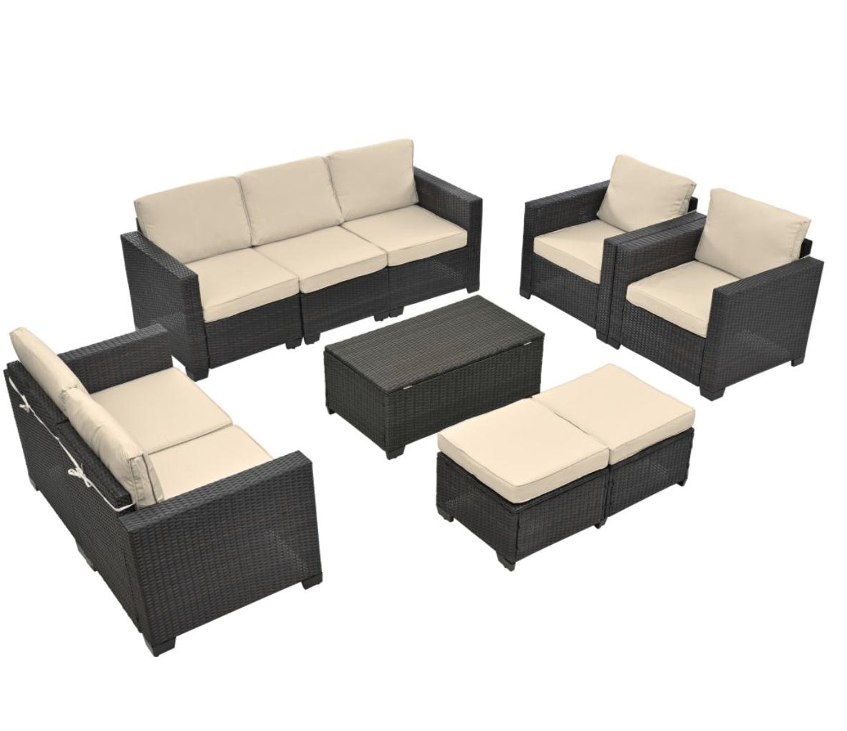 10 Piece Patio Furniture Set