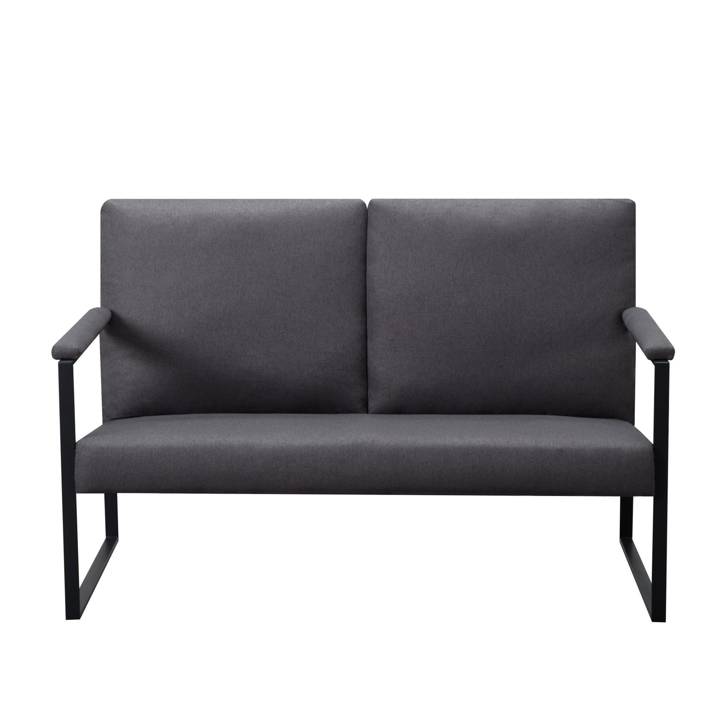 49.2” Metal Frame Loveseat