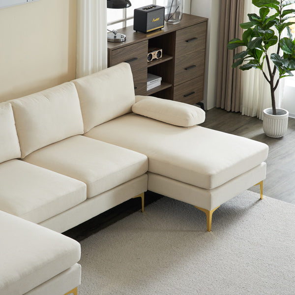 U Shaped 4-person Indoor Combination Sofa