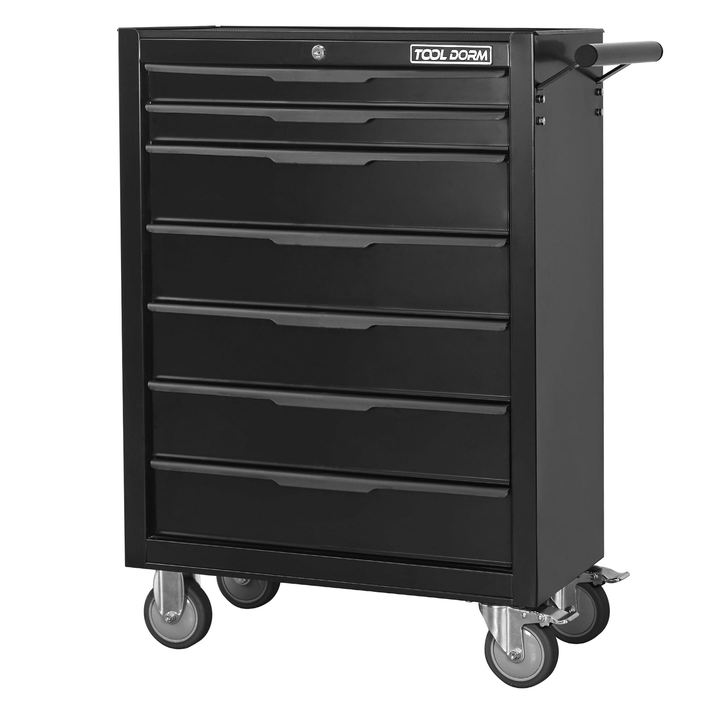 Tool Cabinet Tool Cart 24.2inch With Drawers And Wheels, Metal Rolling Tool Box Locked Drawers Storage Organizer Cabinet With Several Colour Available For Garage, Warehouse