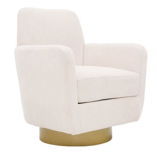 360 Degree Rotation Armchair Cotton Linen Skin Friendly Fabric Ergonomic Design Living Room Chair Bedroom Chair Living Room Chair Suitable For Indoor Home